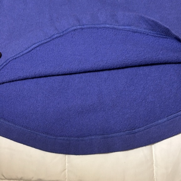 Victoria's Secret Pink Sweatshirt Purple Crew Neck -Love Pink- Lightweight XS - Picture 8 of 8